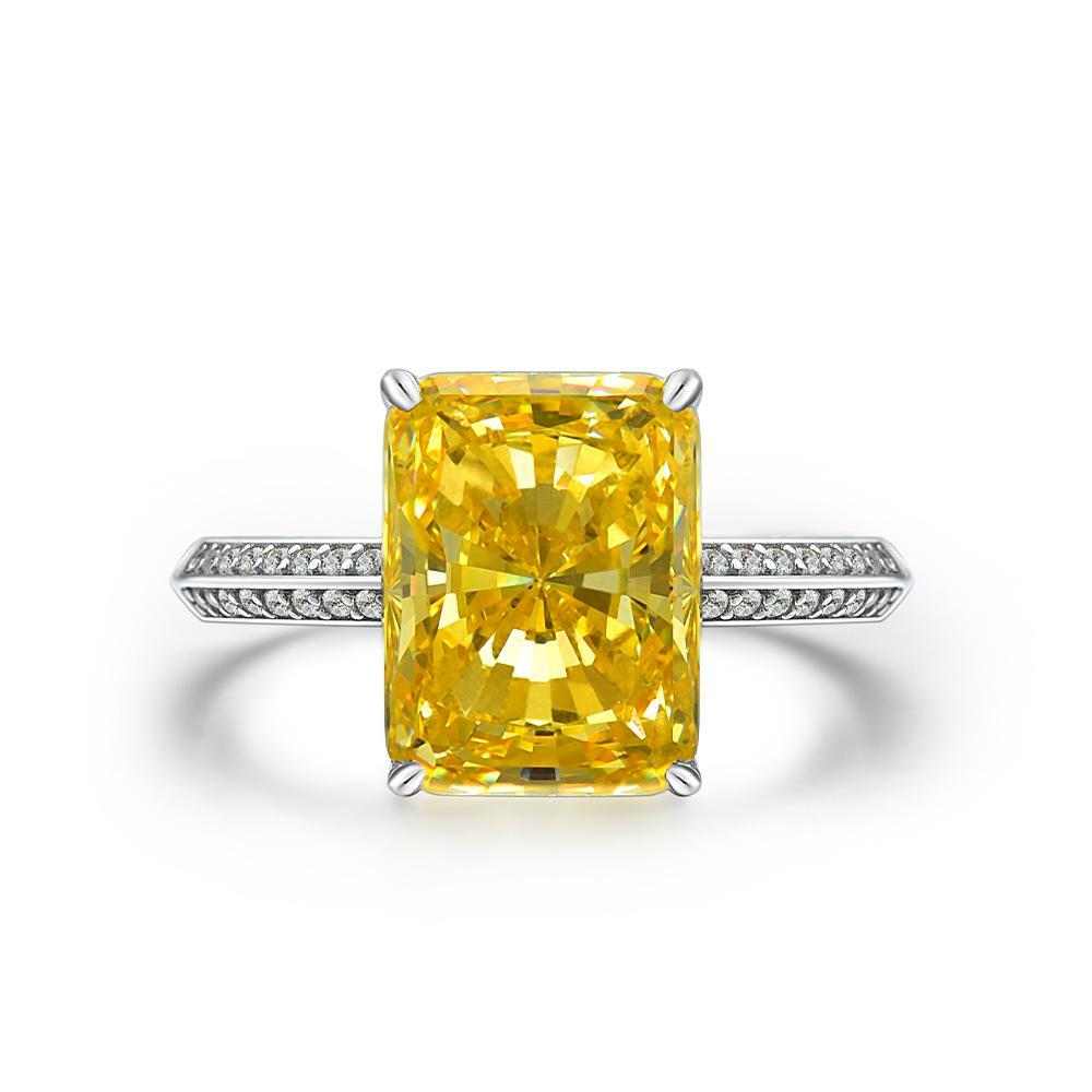 2 Carat Radiant Cut Diamond Ring - HER'S