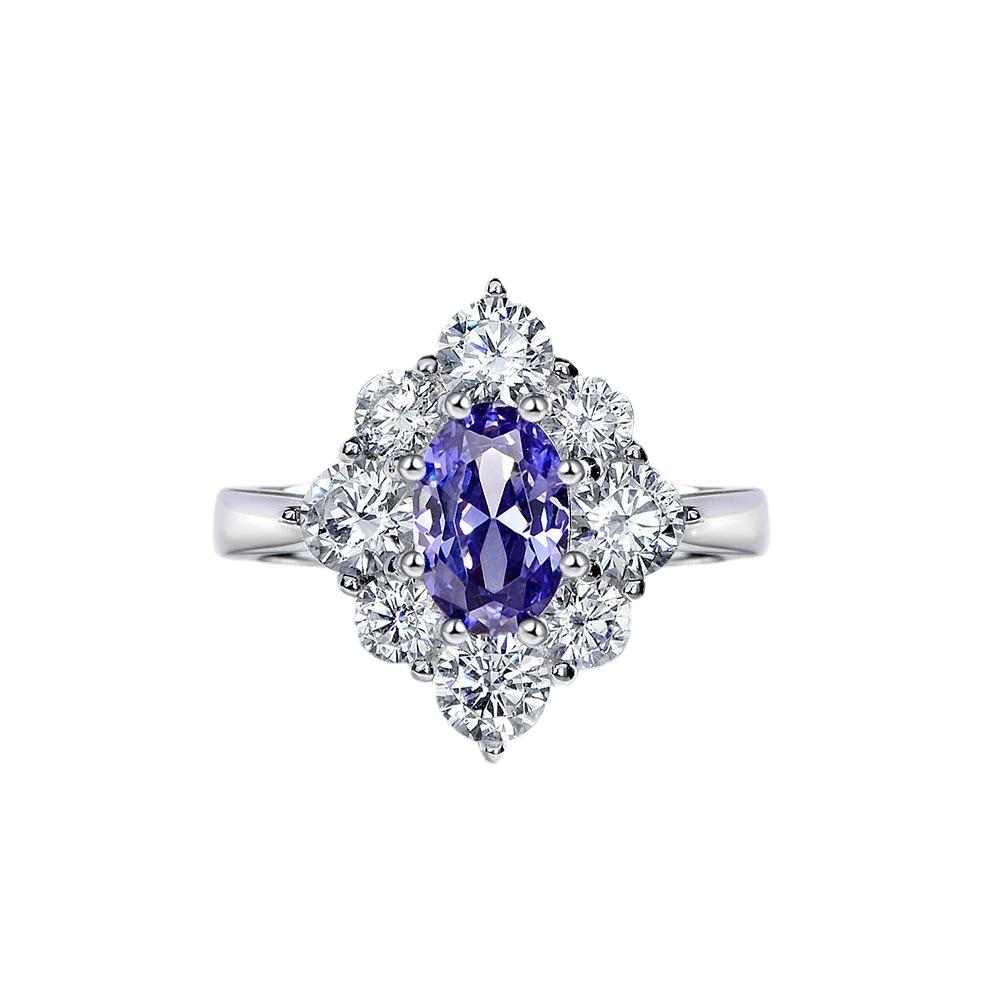 Marquise Sapphire Ring - HERS